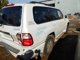 2000 LEXUS LX470 WHITE 4.7 AT 4WD Z21342